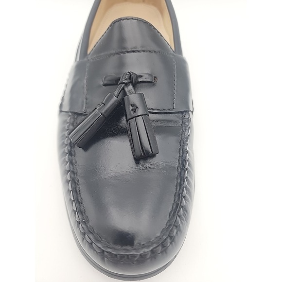 Men\'s Cole Haan Pinch Tassel Loafers In Black Leather Size 9.5‎ B main image 13